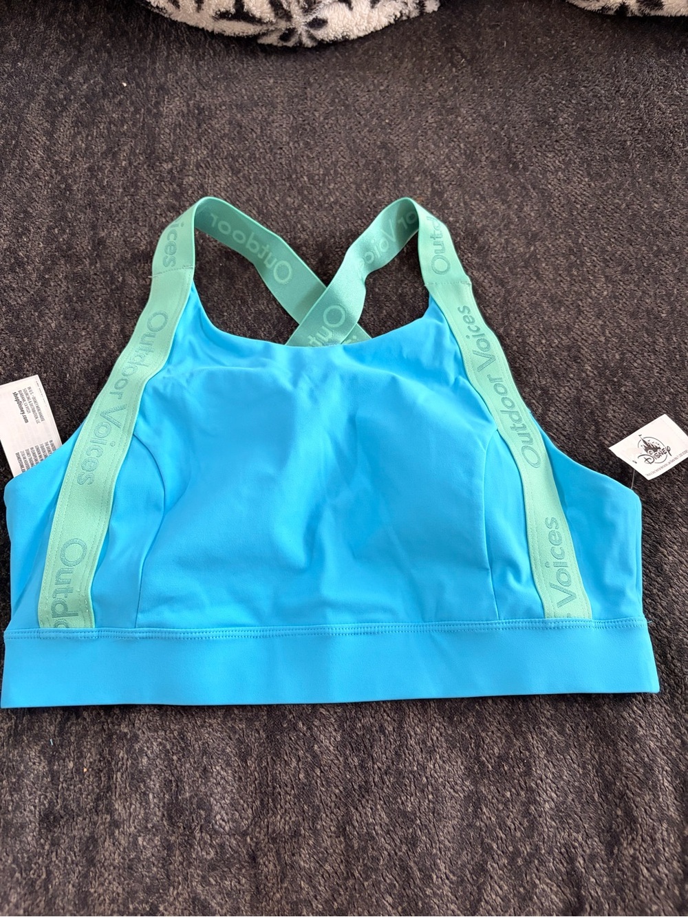 Disney Parks Outdoor Voices X Mickey Mouse Sports Bra Blue
SIZE M